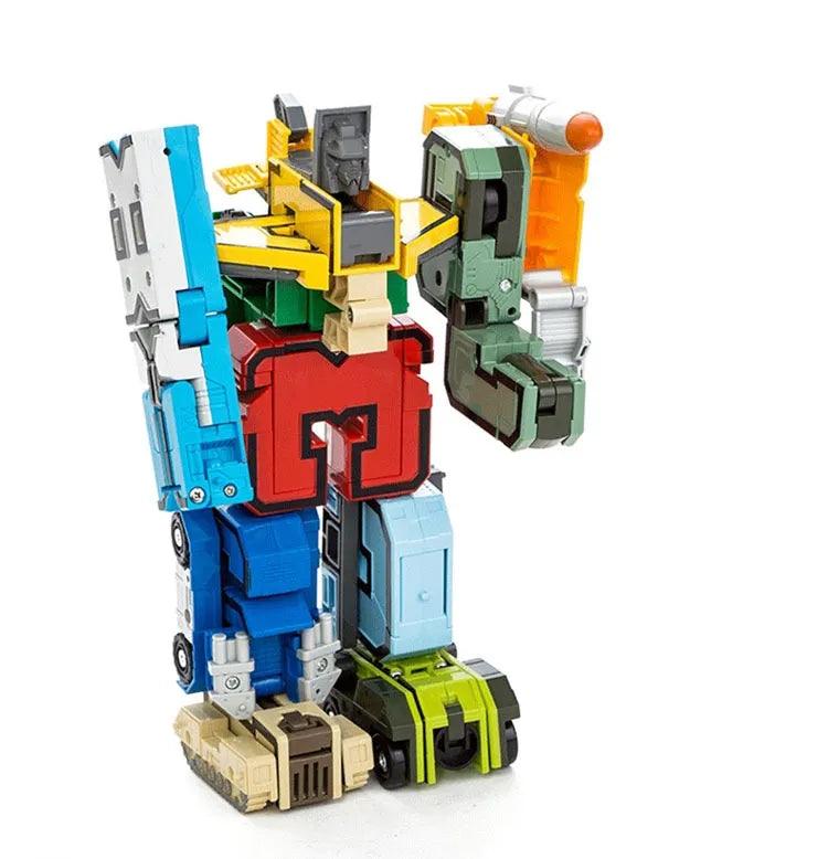 Super Transformers - Números Robôs Veículos - kidsbrink