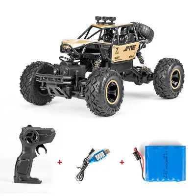 Rock Crawler Monster Truck Off Road 4x4 - Carrinho de Controle Remoto Carrinho de Controle