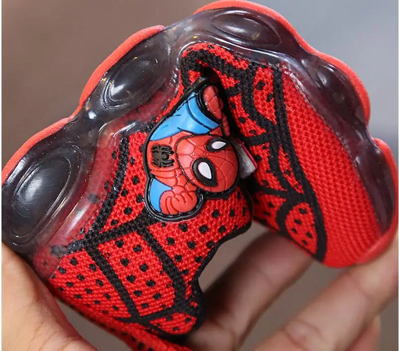 Tênis Homem Aranha Infantil Led