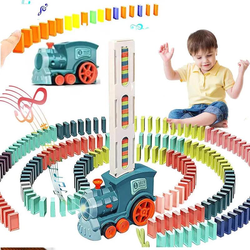 Trem Dominó Automático - kidsbrink