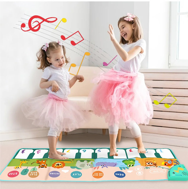 Piano Music Mat Tapete Musical Crianças Infantil Bebês