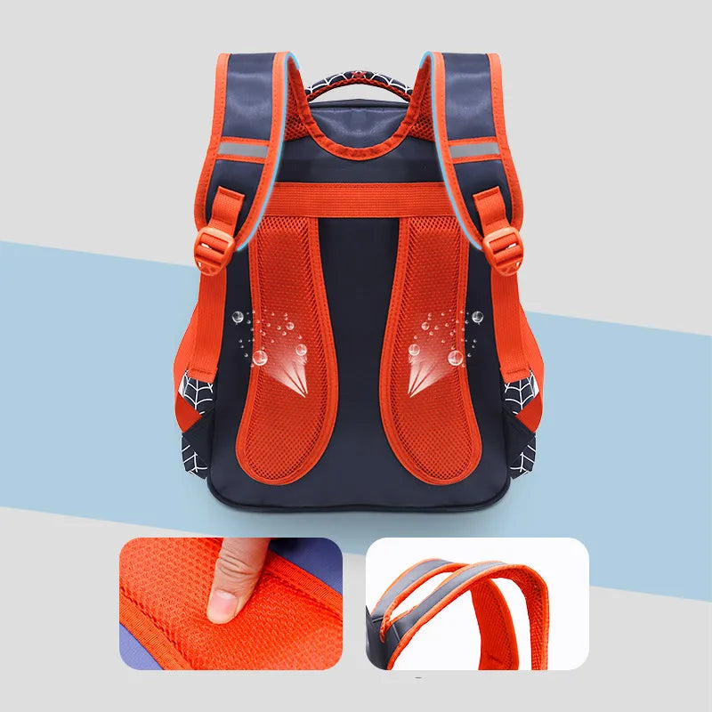 Kit Escolar Infantil Mochila Estojo Homem Aranha