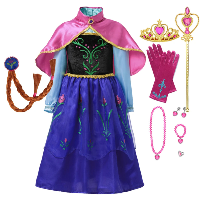 Fantasia Infantil Frozen Ana Elsa