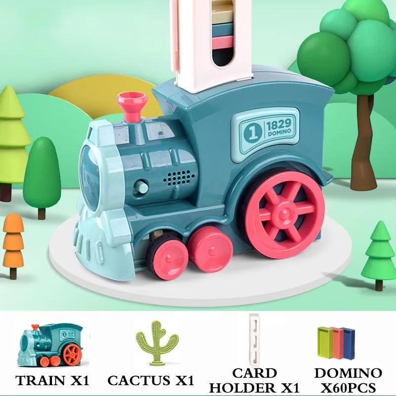 Trem Dominó Automático - kidsbrink