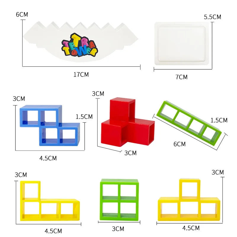 Jogo Interativo Tetra Tower (Jenga + Tetris)