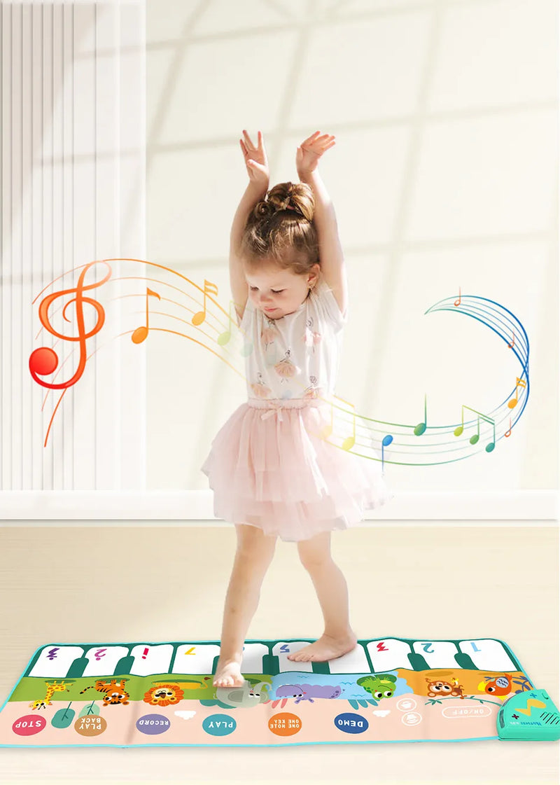 Piano Music Mat Tapete Musical Crianças Infantil Bebês