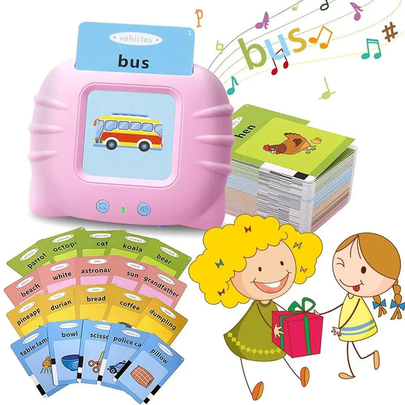 English CardKids 224 palavras - O brinquedo que ensina inglês Montessori