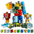 Super Transformers - Números Robôs Veículos - kidsbrink