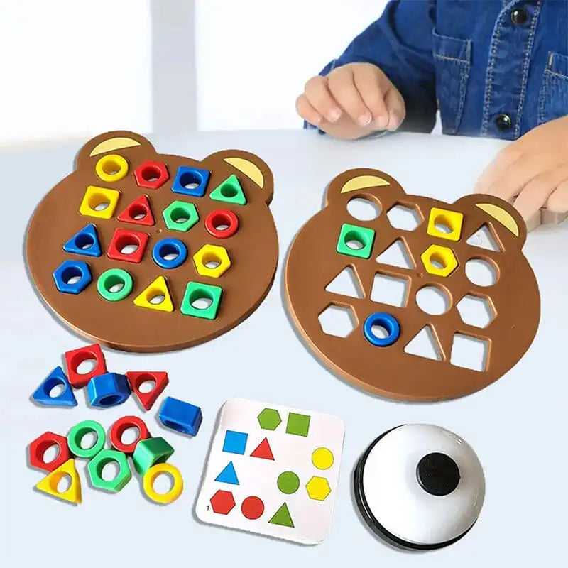 Geometric Kids Montessori Brinquedo Educativo de Formas Geométricas